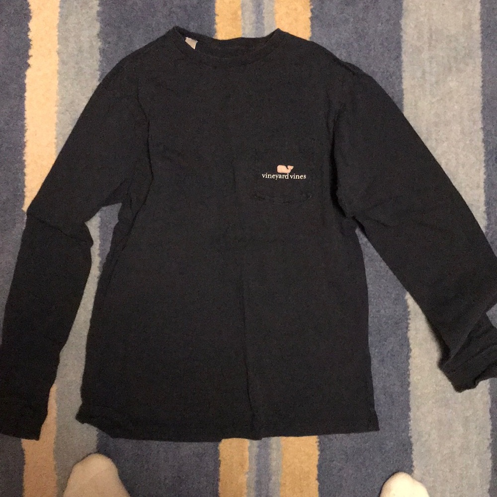 vineyard vines blue long sleeve
